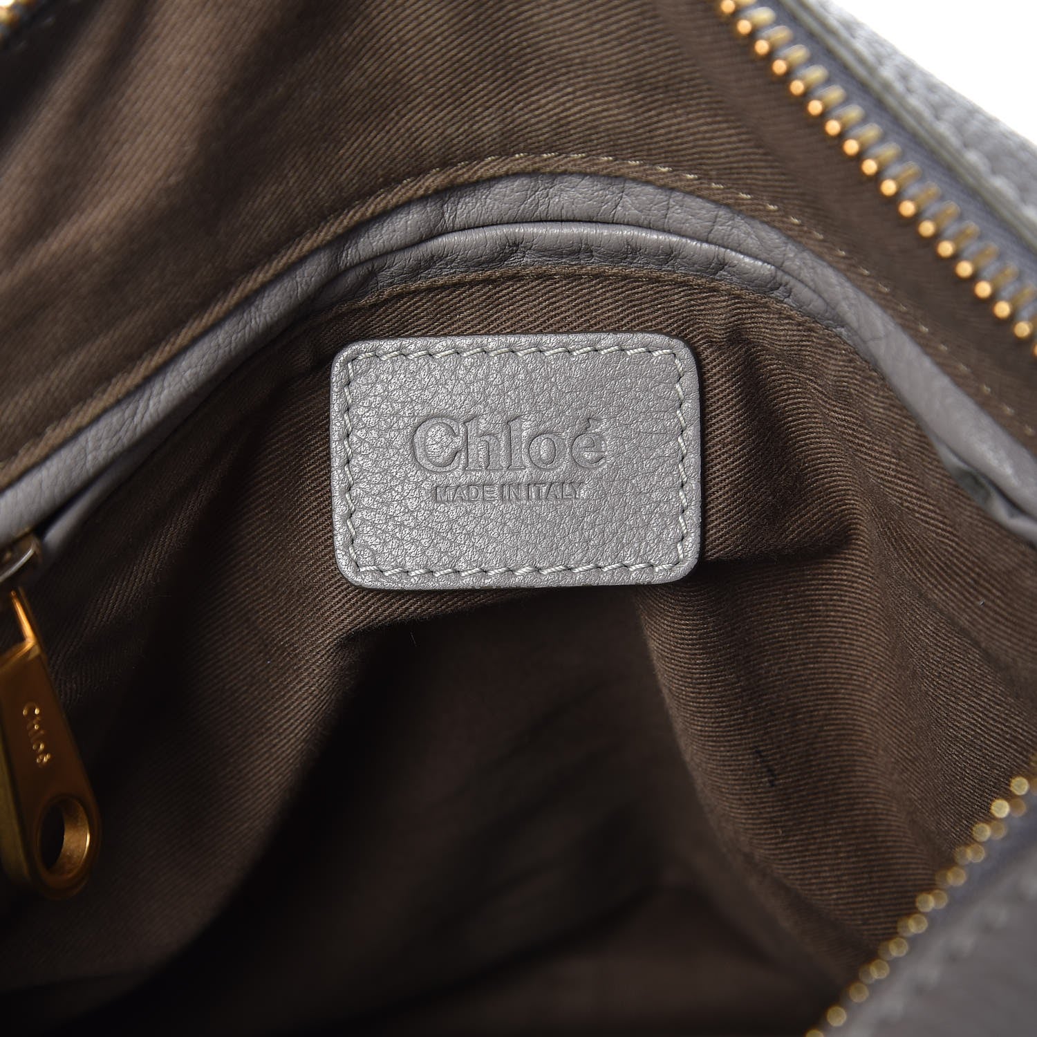 Chloe Calfskin Medium Marcie Satchel Cashmere Grey 7 of 13