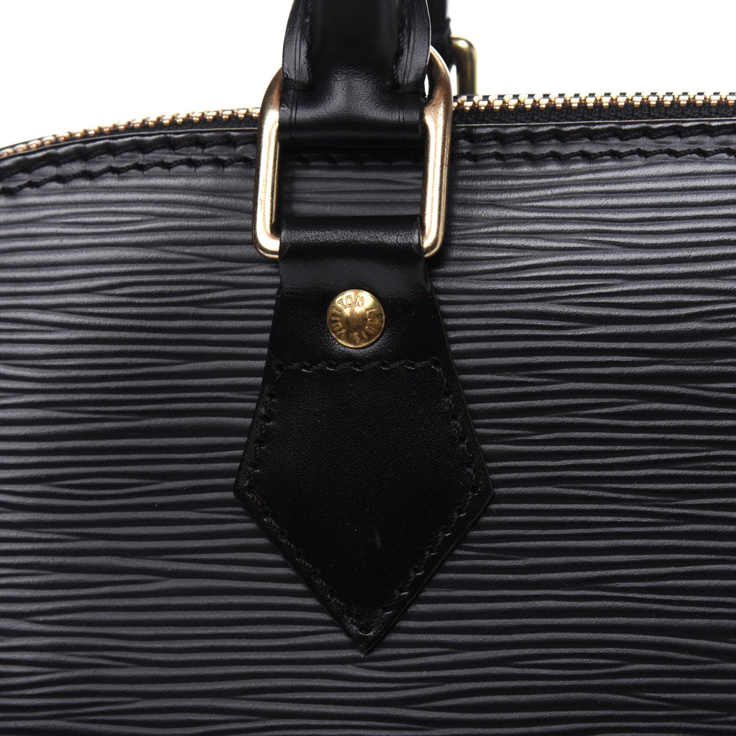 Louis Vuitton Epi Alma PM Black 13 of 16