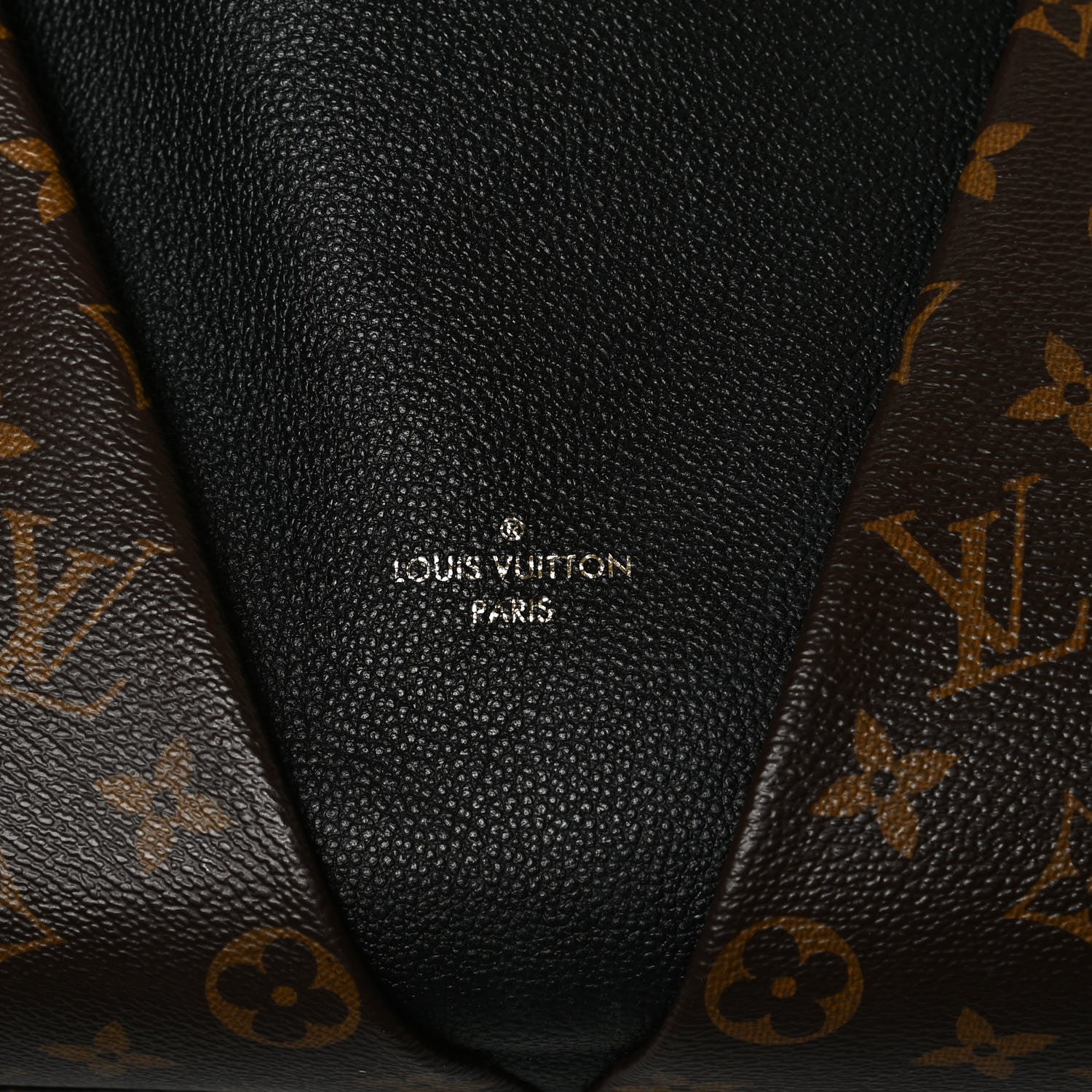 Louis Vuitton Monogram V Tote MM Black 8 of 15
