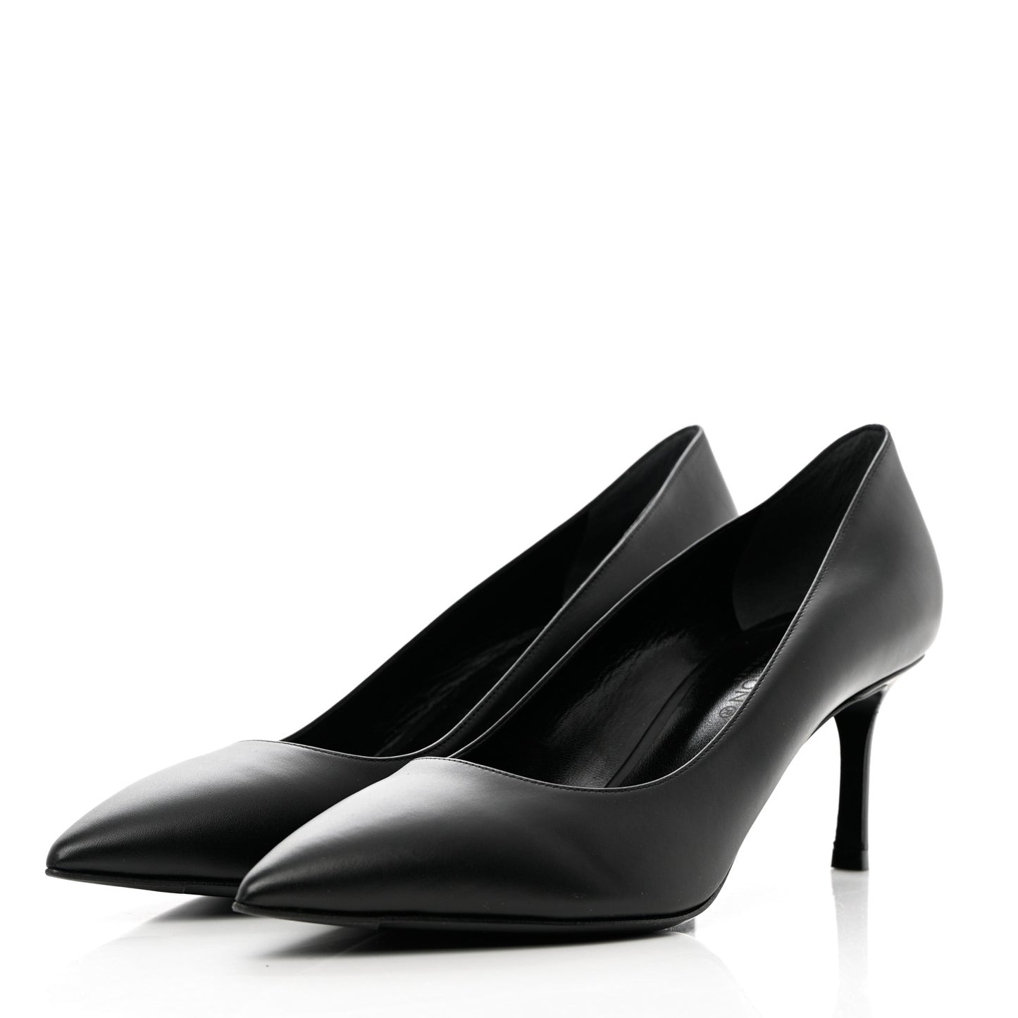 Calfskin Cherie Pumps 39 Black