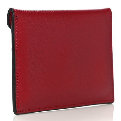 Fendi Vitello Cruise F is Fendi Bi-Color FF 1974 Embossed Small Envelope Pouch Maya Black Ribes 3 of 19