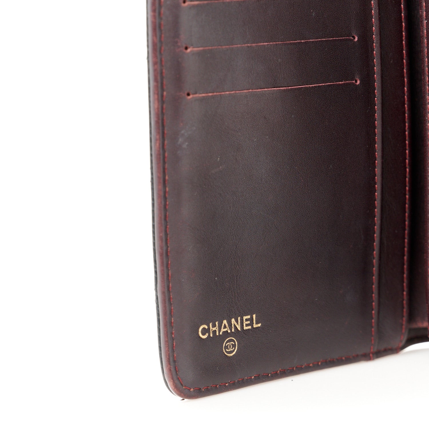 Chanel Caviar Quilted Yen Wallet Black 11 of 12