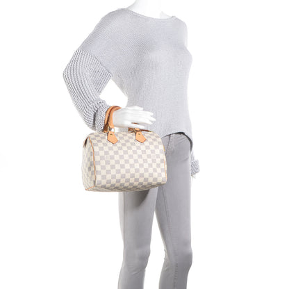 Louis Vuitton Damier Azur Speedy 25 2 of 7