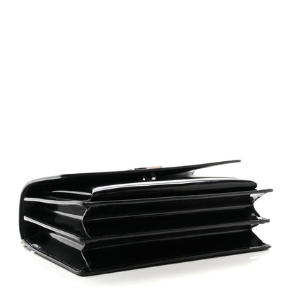 Saint Laurent Glazed Calfskin Medium Monogram Sunset Black 4 of 11