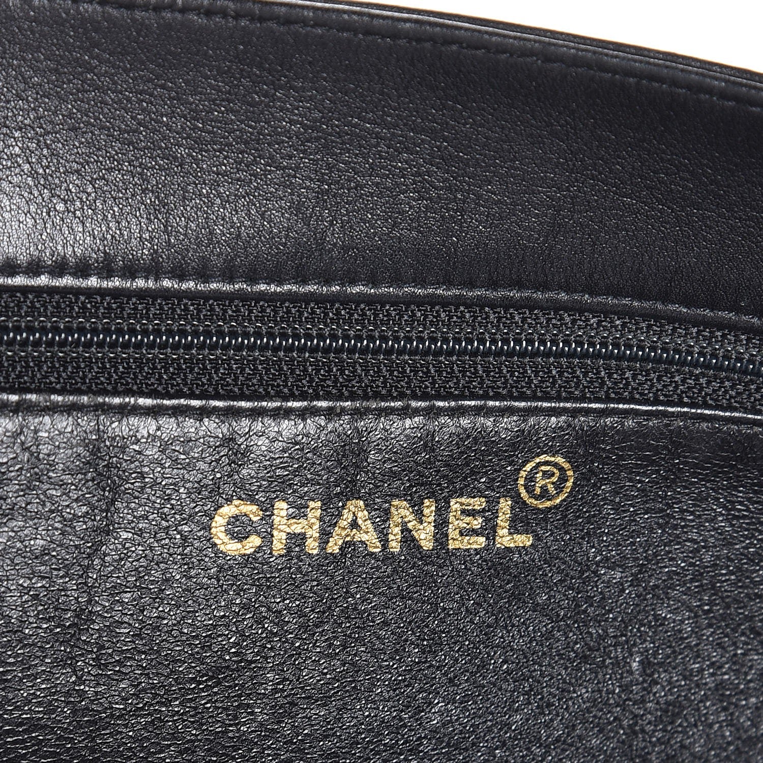 Chanel Lambskin CC Tote Black 6 of 12