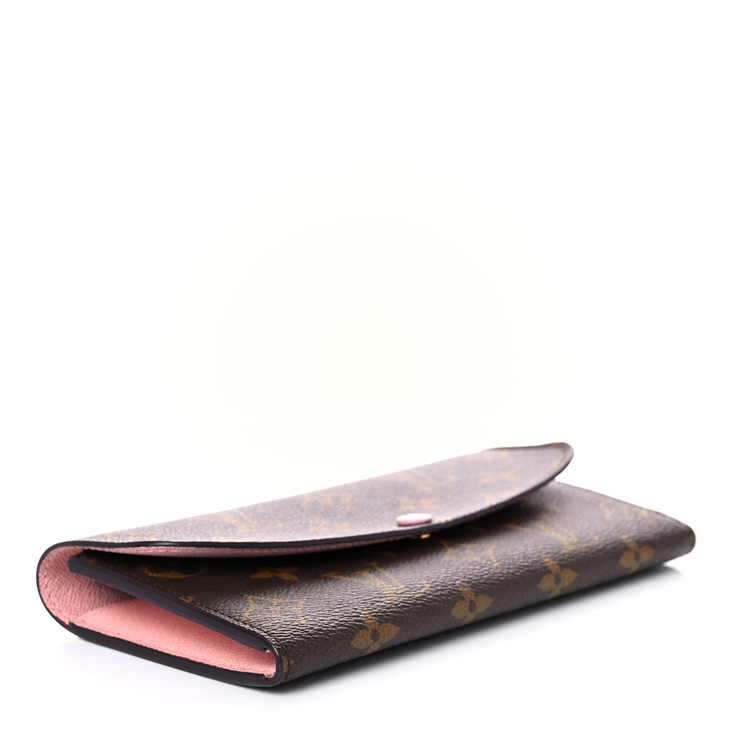 Monogram Emilie Wallet Rose Ballerine