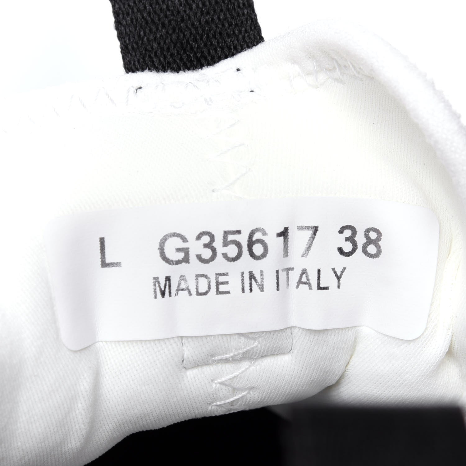 Chanel Velvet Calfskin Mixed Fibers CC Sneakers 38 Ivory Black 10 of 12