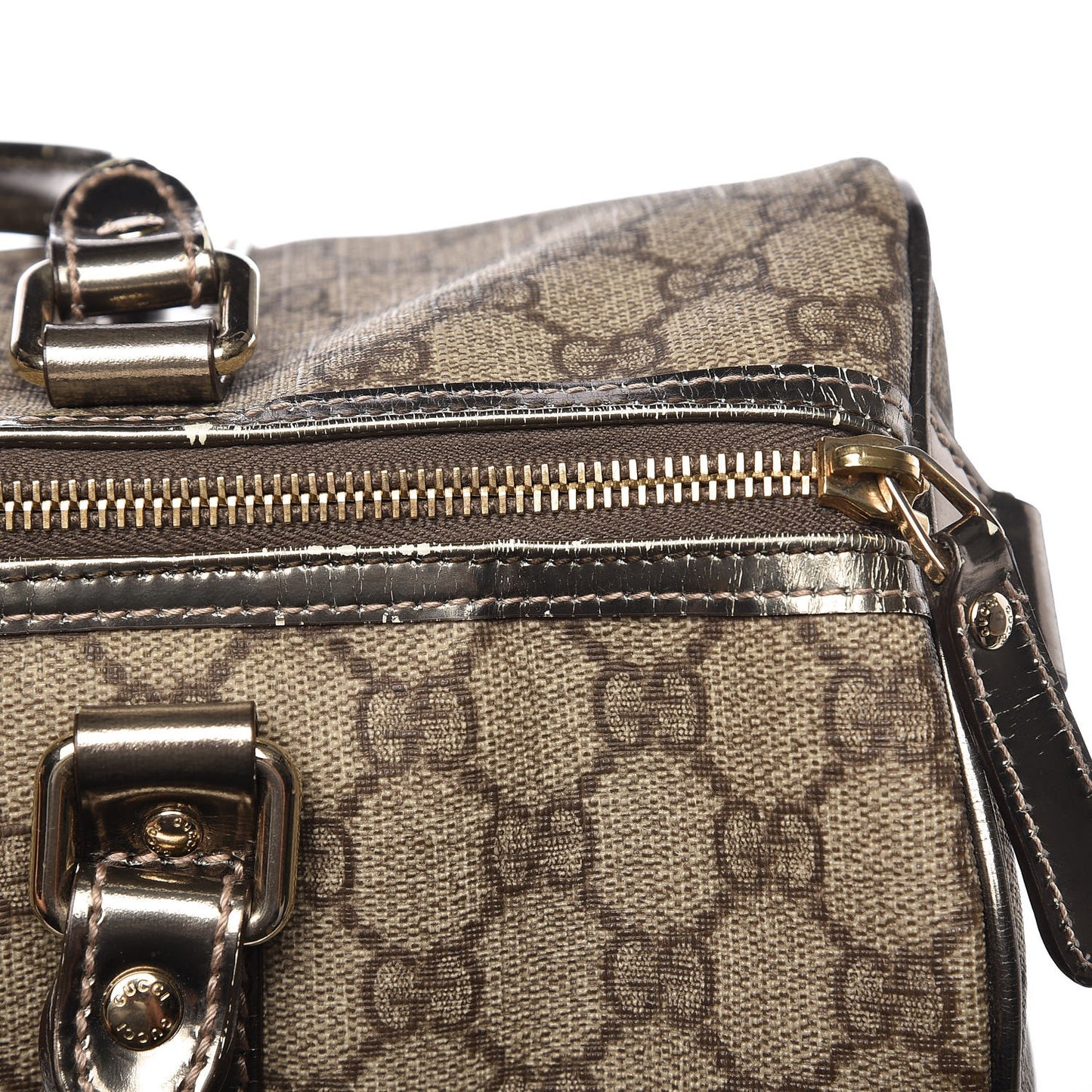 GG Plus Monogram Medium Joy Boston Pewter