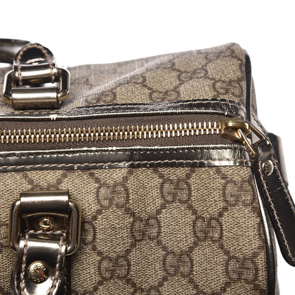Gucci GG Plus Monogram Medium Joy Boston Pewter 11 of 15