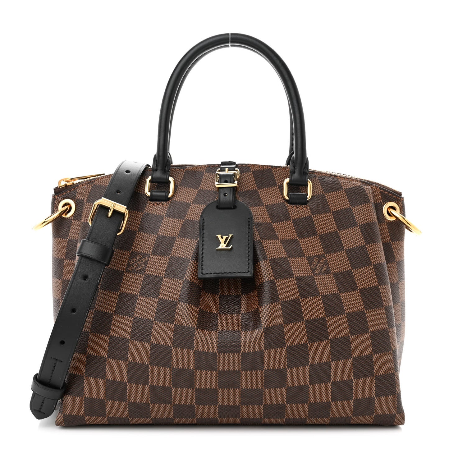 Damier Ebene Odeon Tote PM Black