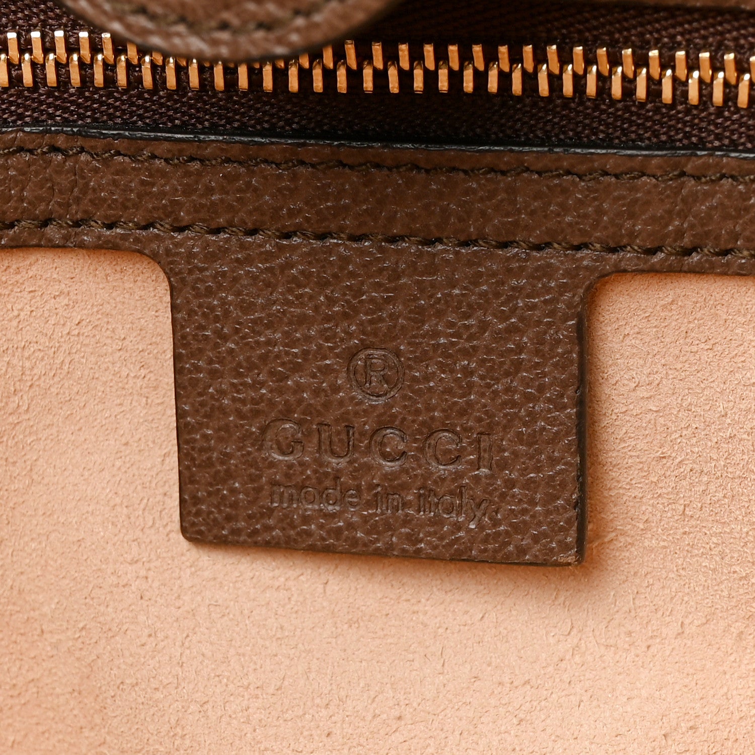 Gucci GG Supreme Monogram Medium Ophidia Shopping Tote Brown 6 of 11