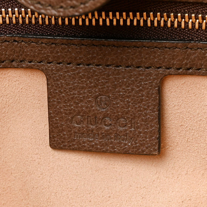 Gucci GG Supreme Monogram Medium Ophidia Shopping Tote Brown 6 of 11