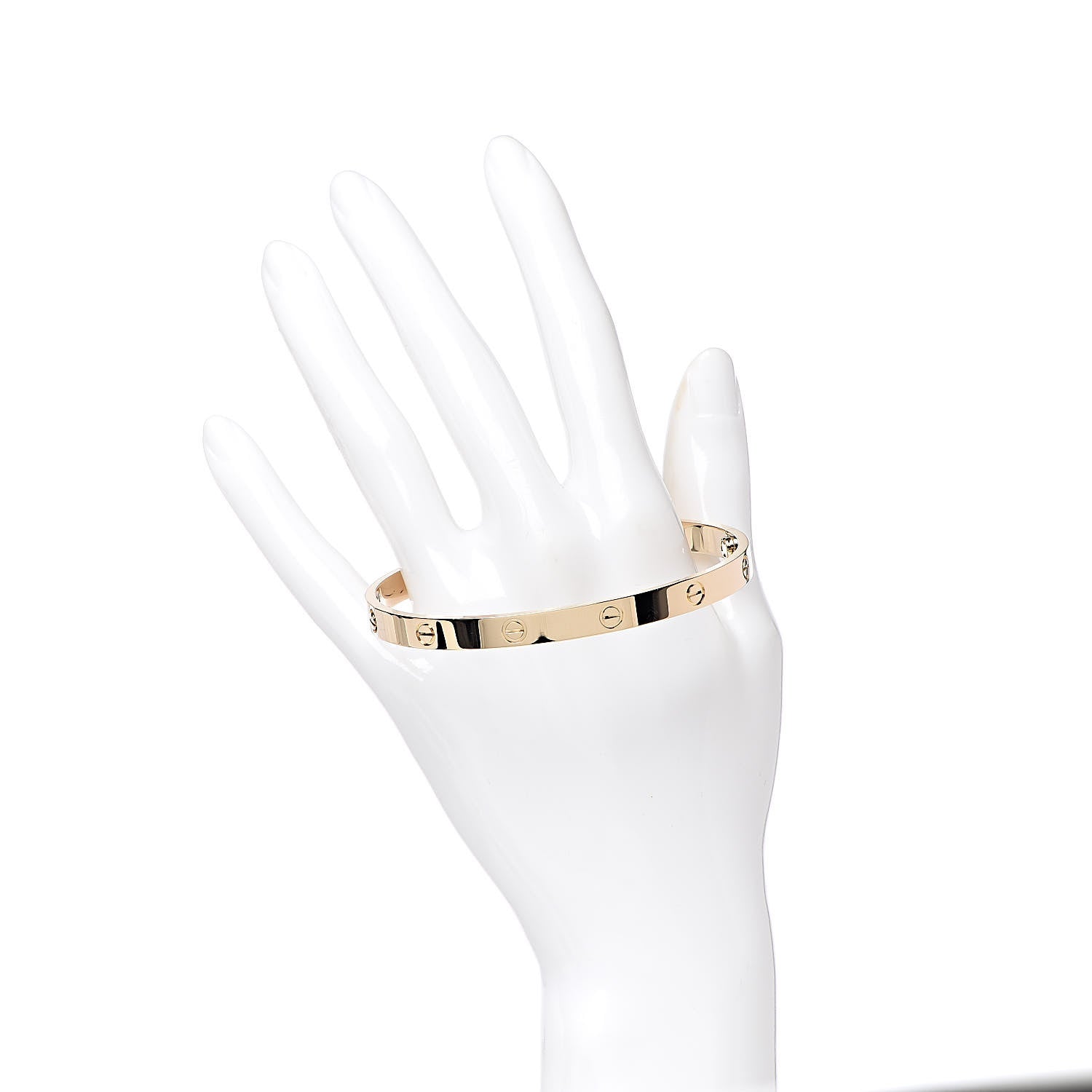 Cartier 18K Yellow Gold LOVE Bracelet 21 2 of 6