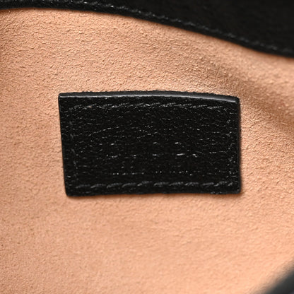 Gucci Goatskin Mini Aphrodite Shoulder Bag Black 6 of 10