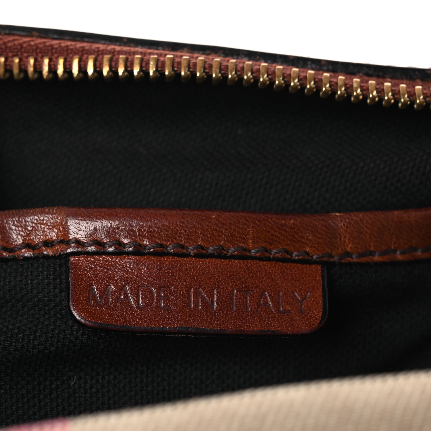 Burberry House Check Bridle Calfskin Medium Alchester Bowling Bag Dark Tan 7 of 20