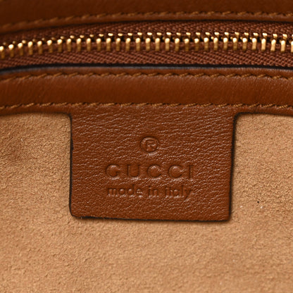 Gucci GG Supreme Monogram Large Linea A Hobo Light Brown 6 of 12