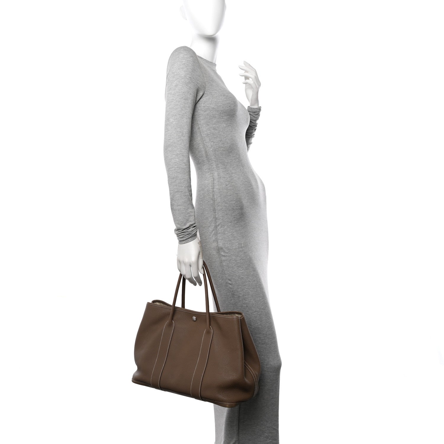 Hermes Negonda Garden Party 36 MM Etoupe 2 of 15