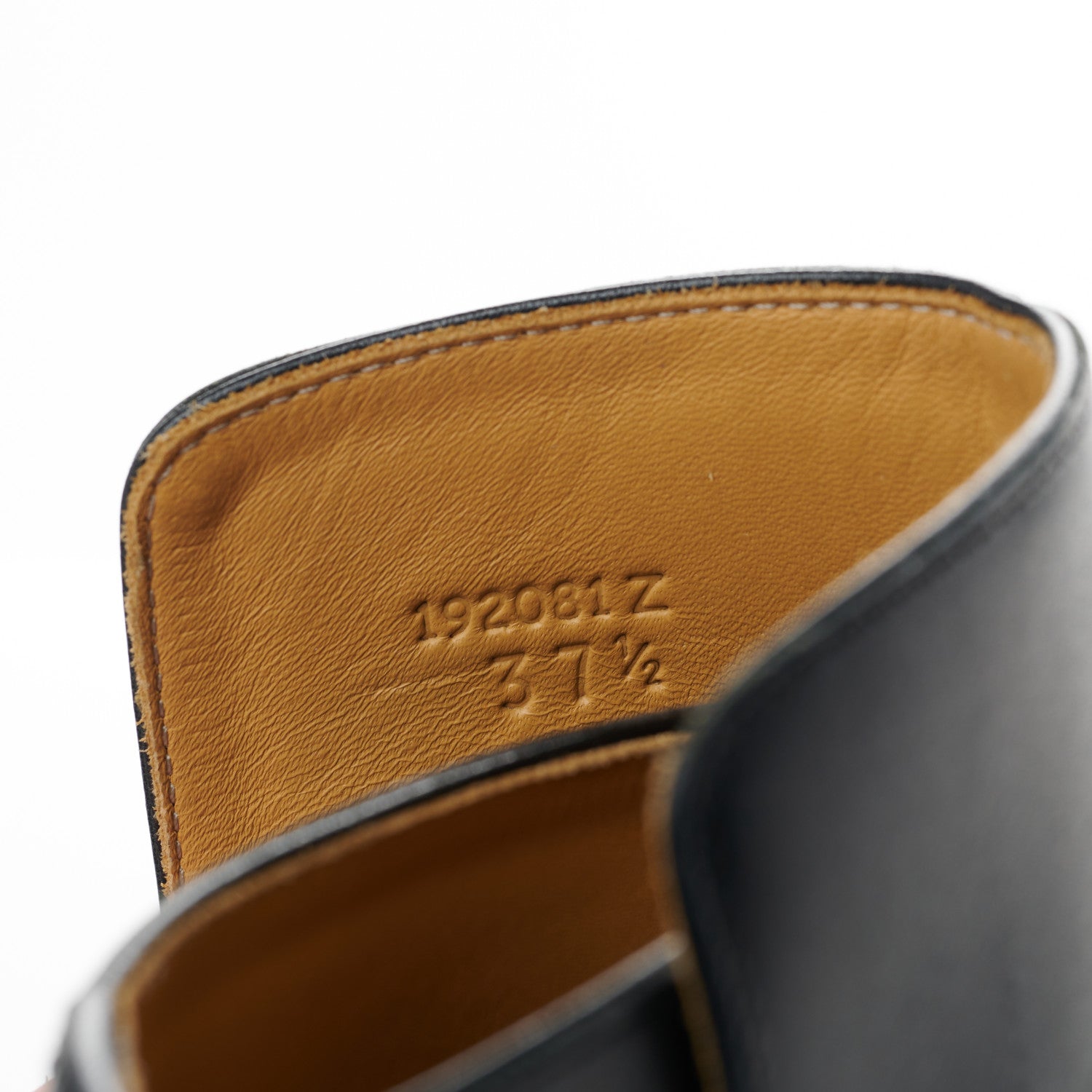 Hermes Calfskin Veo Ankle Boots 37.5 Black 8 of 8