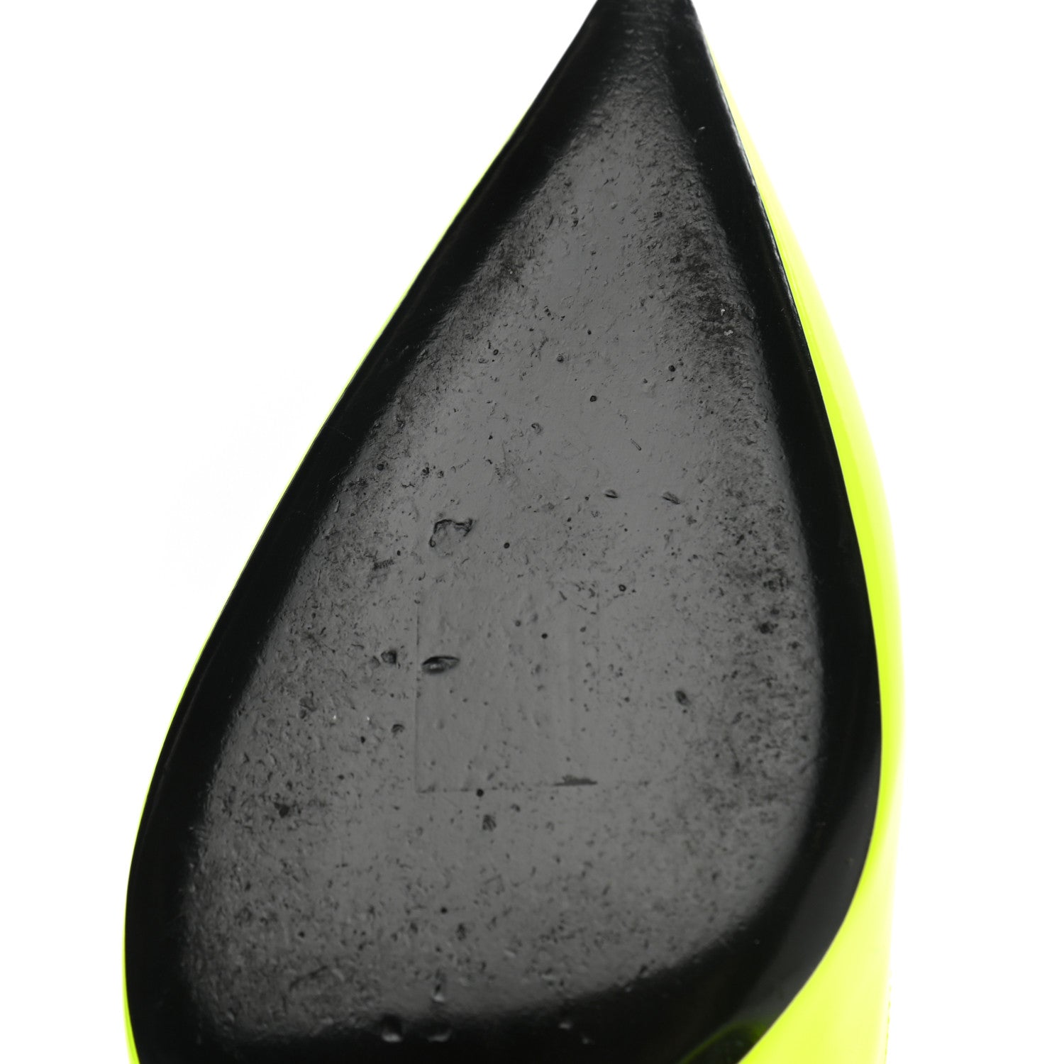 Saint Laurent Patent Calfskin Kiki 55 Pumps 39.5 Neon Yellow 10 of 11
