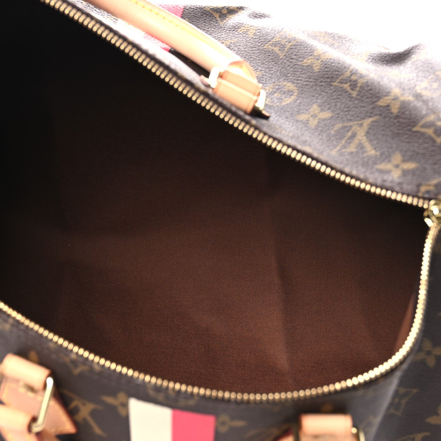 Louis Vuitton Monogram My LV Heritage Speedy 35 Rouge White