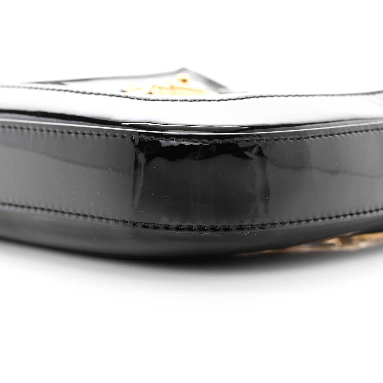 Gucci Patent Mini Jackie 1961 Crystal Hobo Black 11 of 12