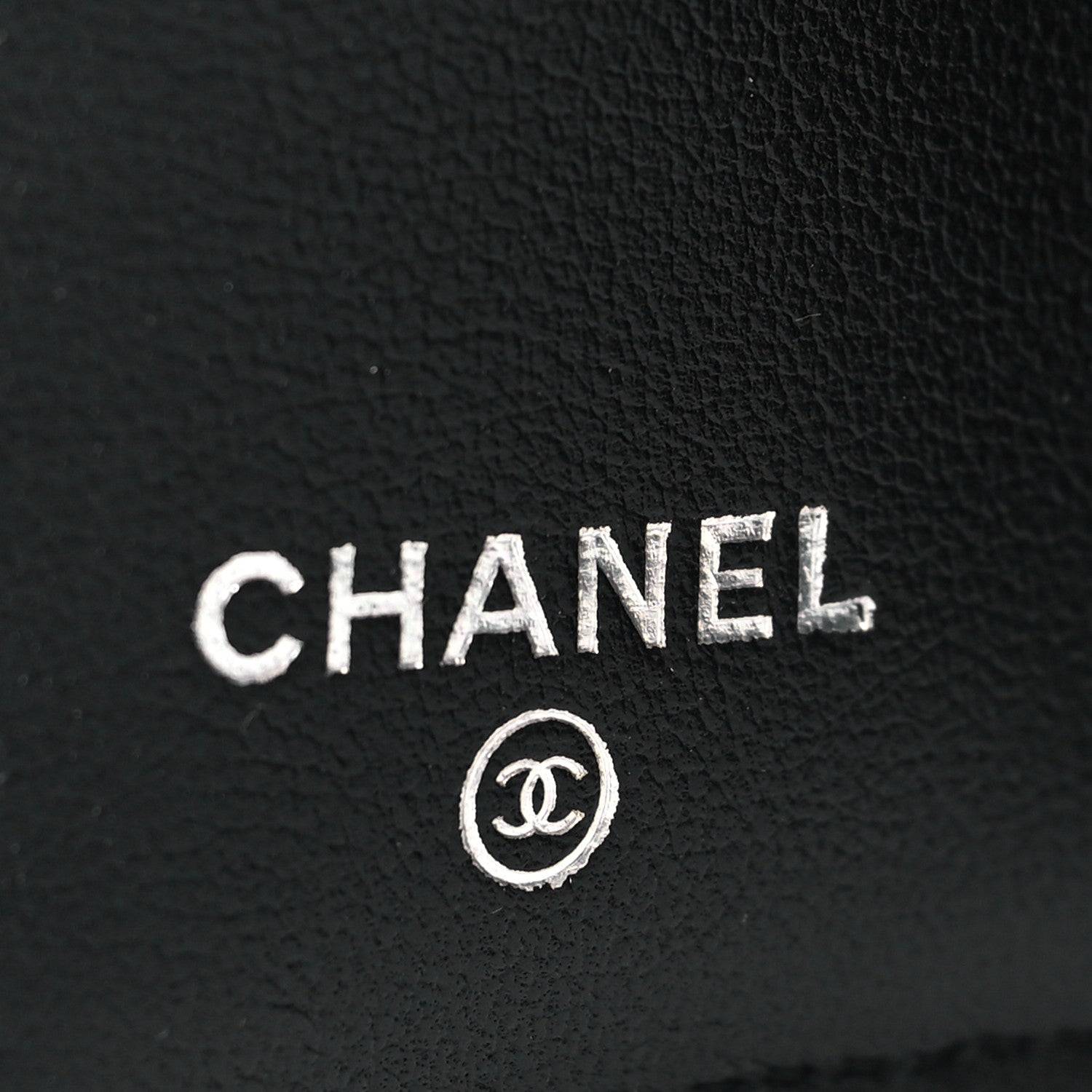 Chanel Lambskin Quilted Crystal Star CC Compact Bifold Wallet Black 6 of 9