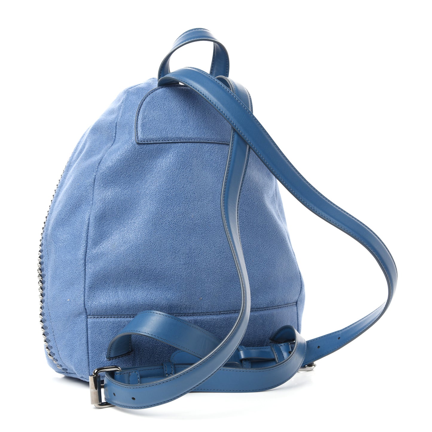 Shaggy Deer Small Falabella Backpack Blue