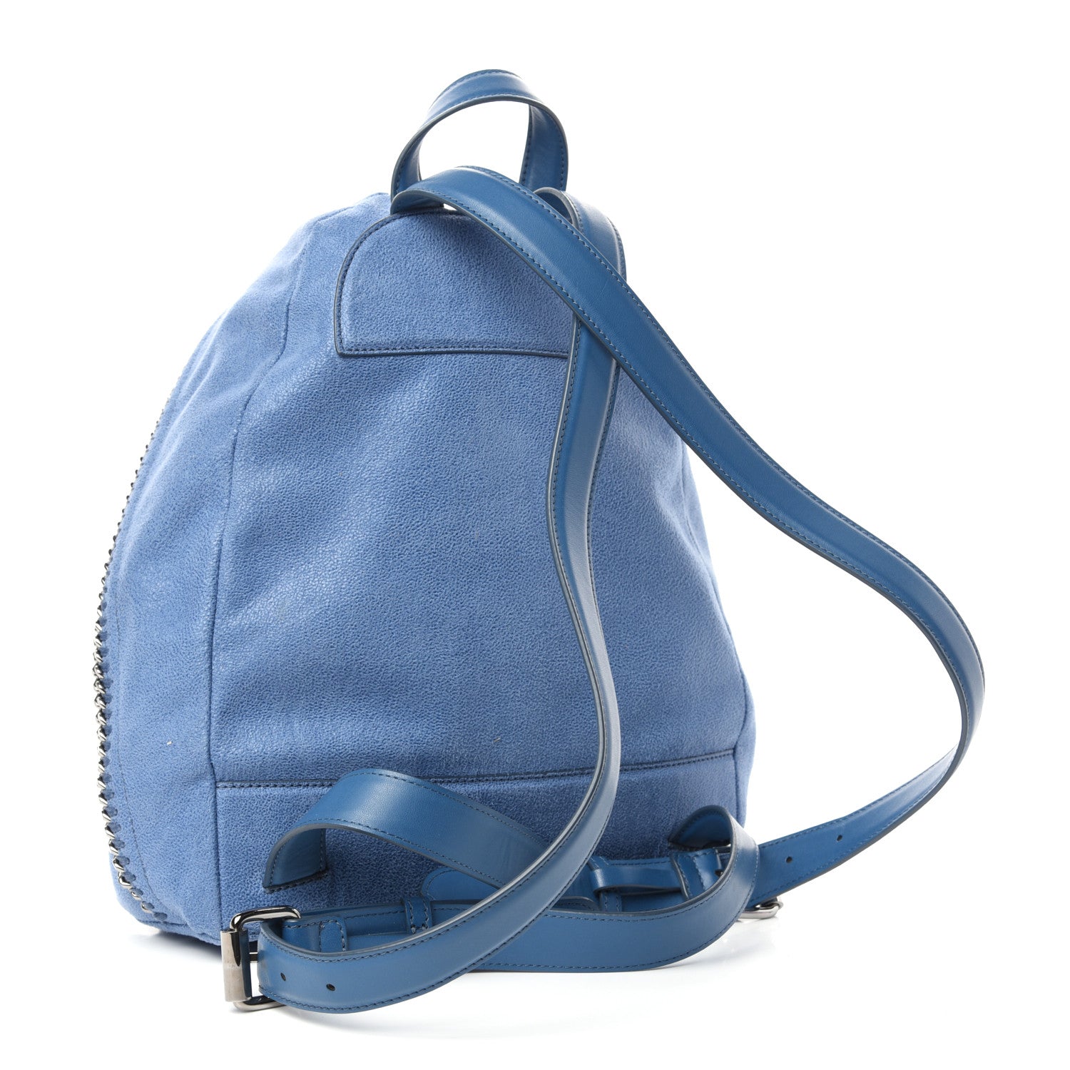 Stella McCartney Shaggy Deer Small Falabella Backpack Blue 3 of 9
