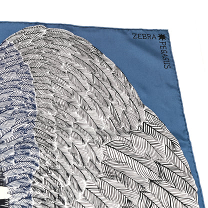 Hermes Silk Zebra Pegasus Scarf 90 3 of 6