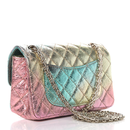 Chanel Metallic Goatskin Quilted Mini 2.55 Reissue Flap Multicolor 2 of 5