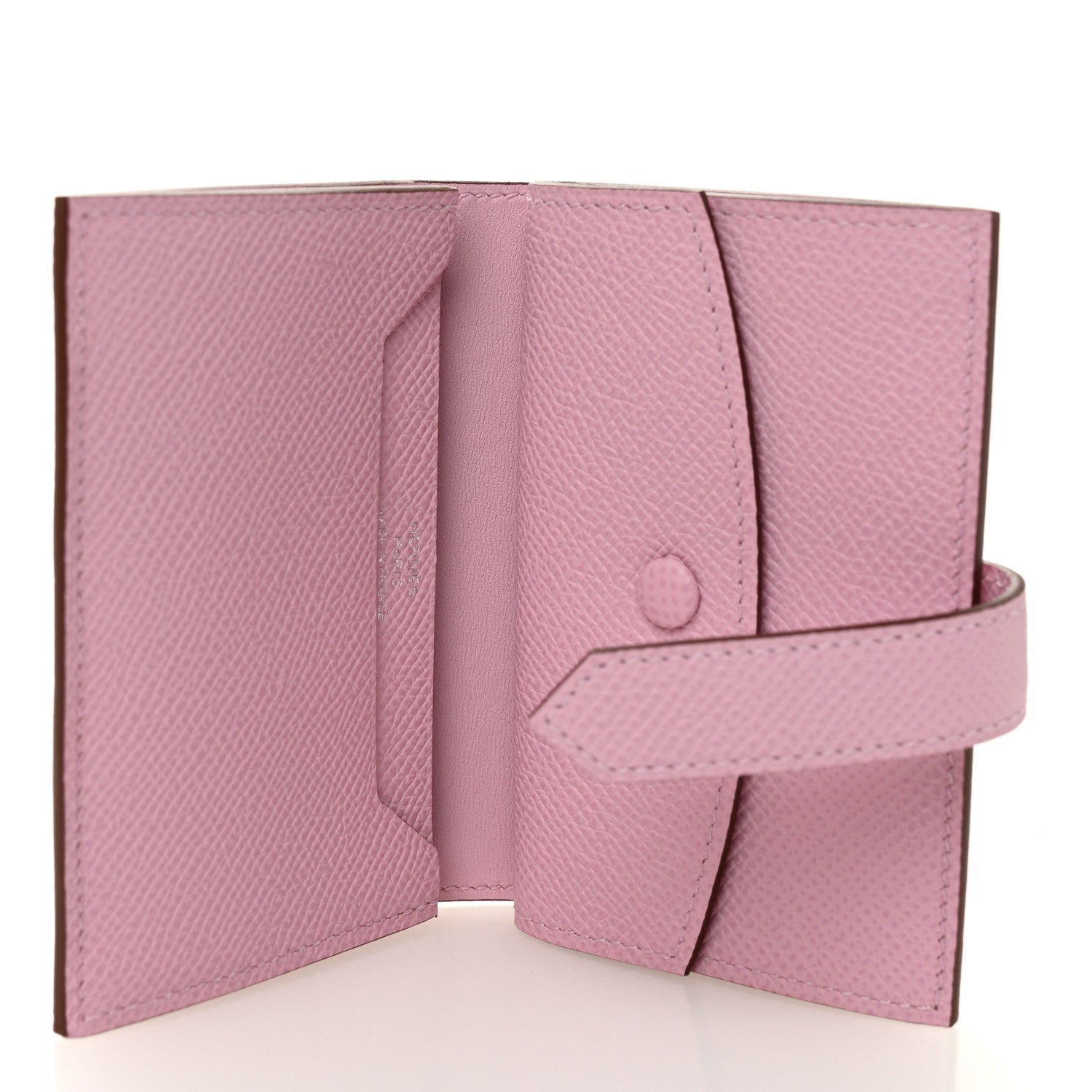 Hermes Epsom Mini Bearn Wallet Mauve Sylvester 5 of 8