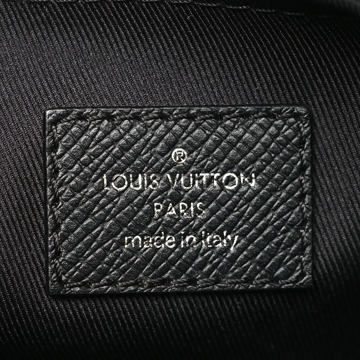 Louis Vuitton Taiga Monogram Eclipse Outdoor Messenger Black 6 of 8