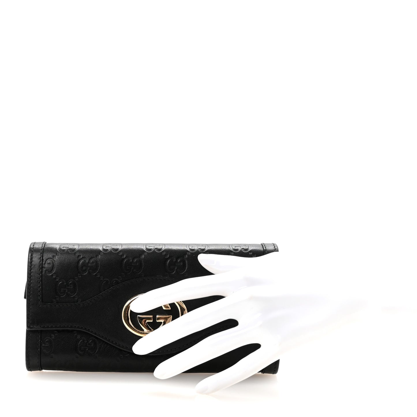 Guccissima Sukey Continental Wallet Continental Wallet Black