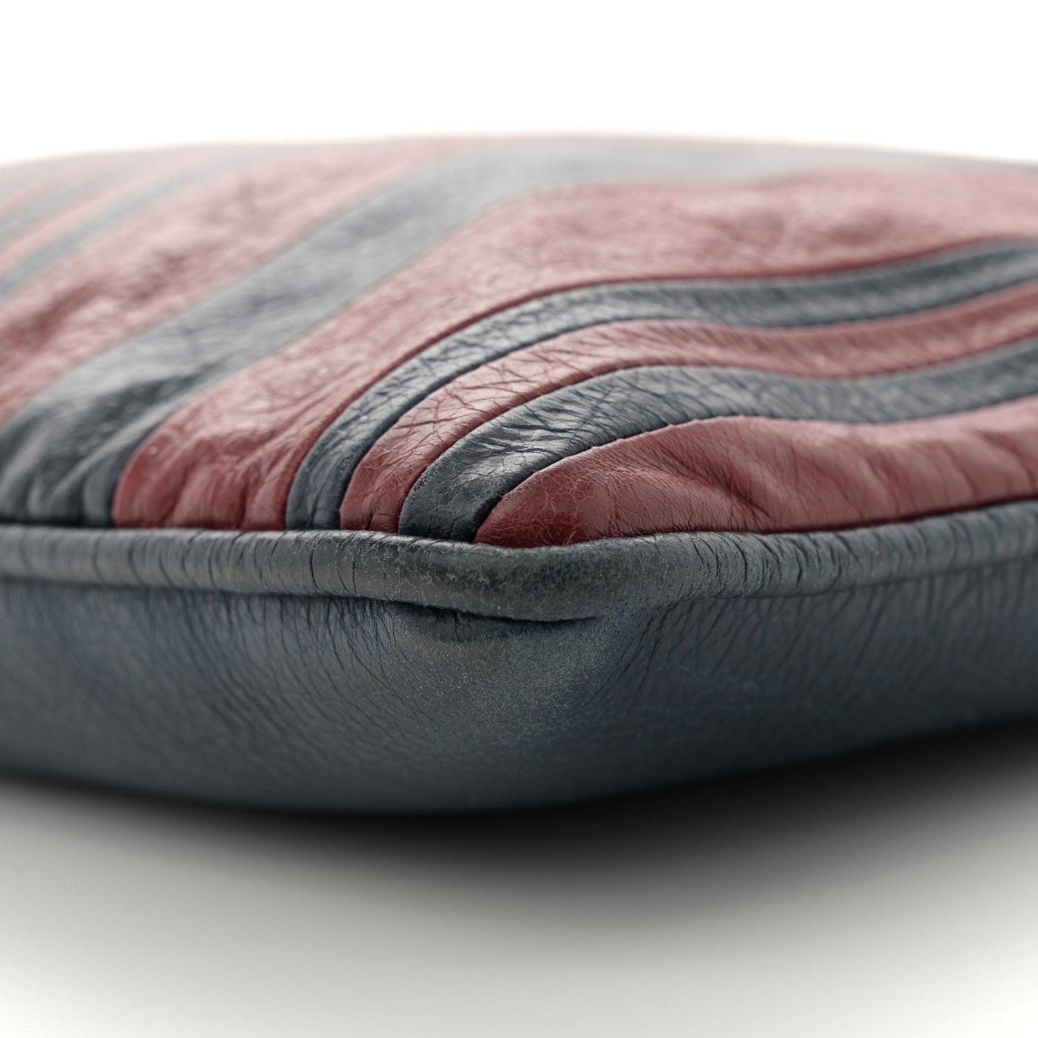 Balenciaga Agneau S Cushion Square Crossbody Dark Night Red 11 of 12