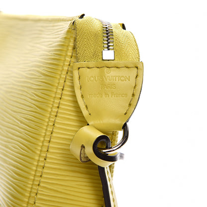 Louis Vuitton Epi Pochette Accessories NM Pistache 6 of 9
