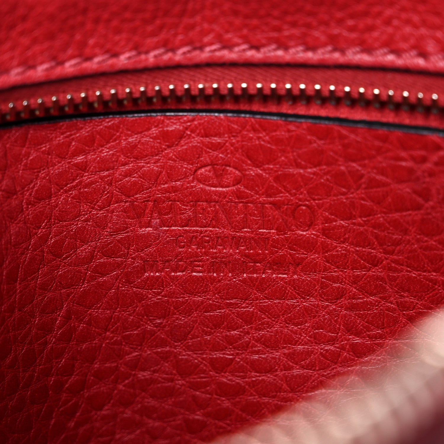 Valentino Garavani Grained Calfskin Rockstud Camera Crossbody Bag Rosso Valentino 6 of 14