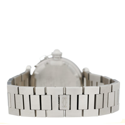Cartier Stainless Steel 35mm Pasha GMT Automatic Watch 3 of 4