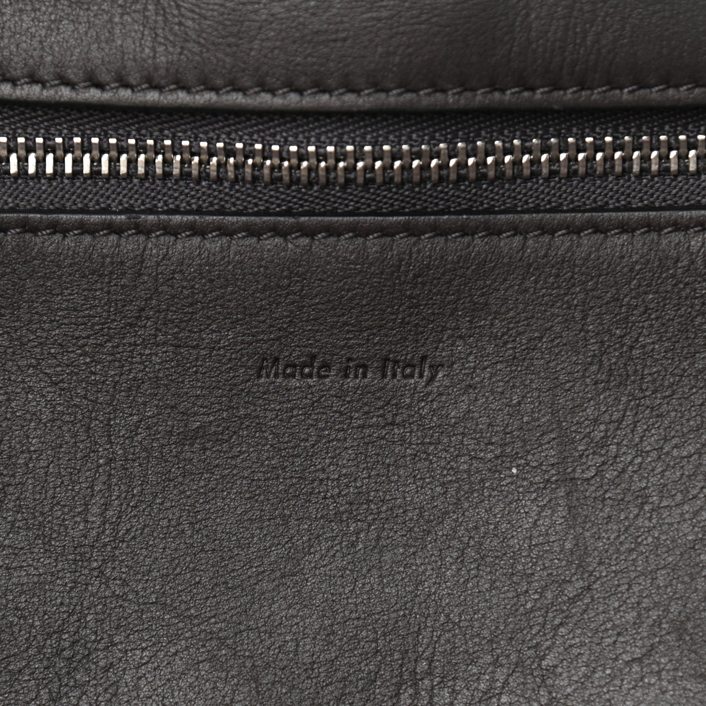 Smooth Calfskin Small Big Bag Liquorice
