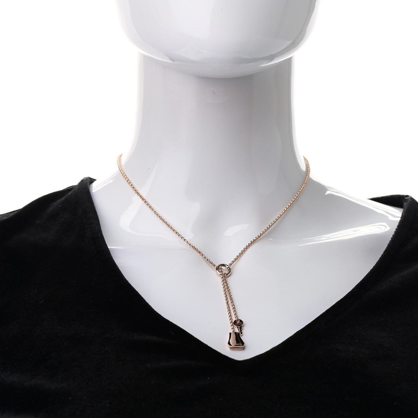 18K Rose Gold PM Kelly Clochette Necklace