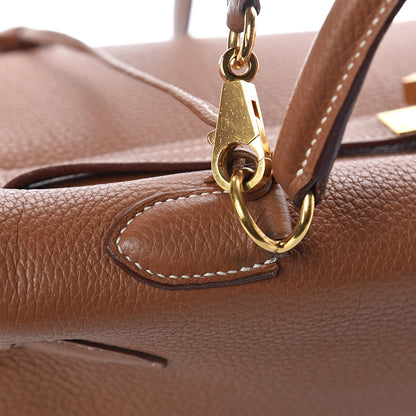 Hermes Togo Kelly Retourne 35 Gold 30 of 33