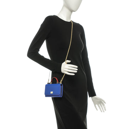 Dolce & Gabbana Dauphine Mini Von Bag Blue 2 of 8