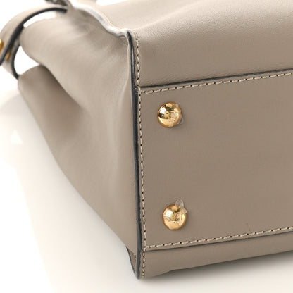 Fendi Vitello Seta Plexiglass Tortoise Medium Peekaboo Iconic Satchel Tortora 8 of 9