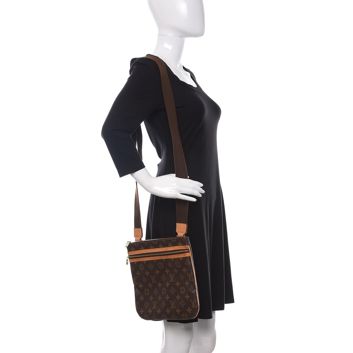 Louis Vuitton Monogram Bosphore Pochette 2 of 14