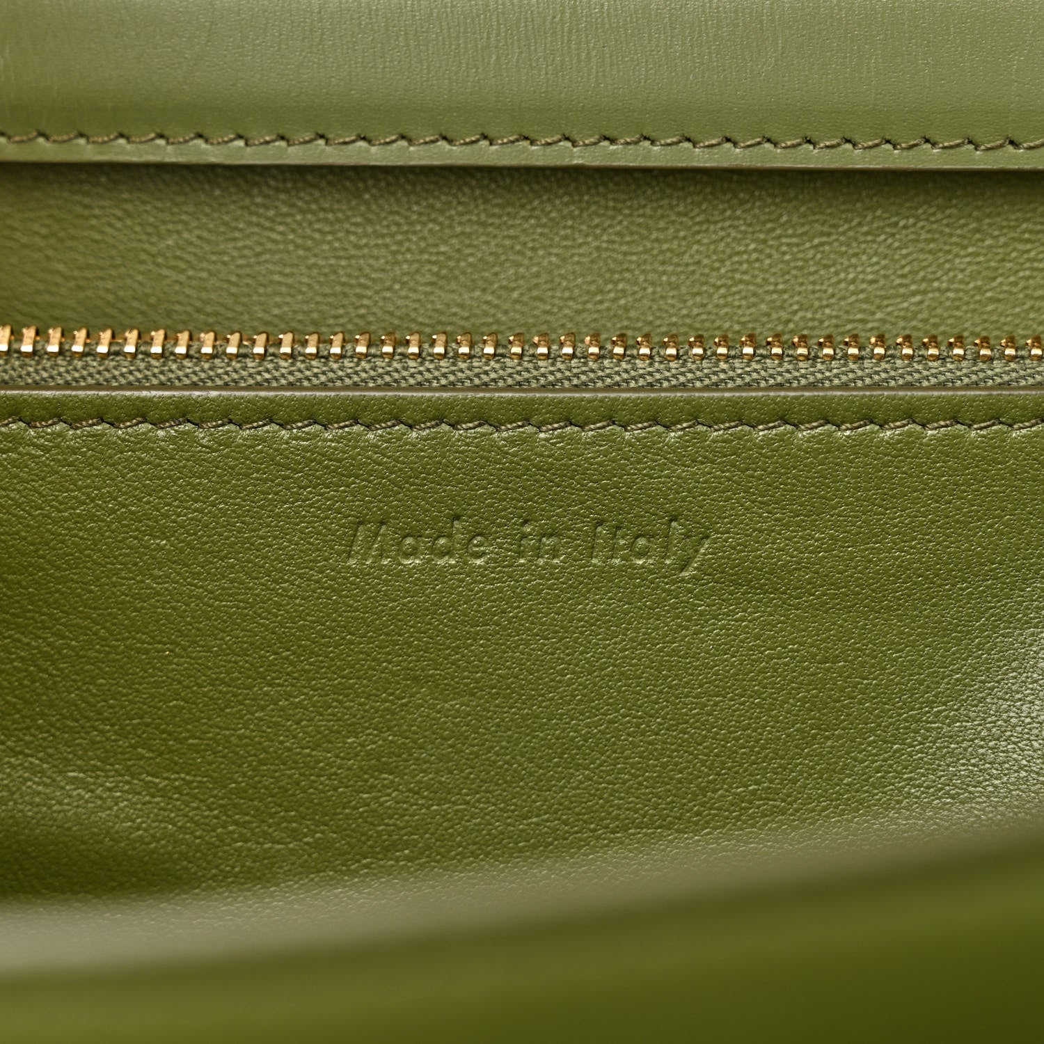 Celine Box Calfskin Classic Box Medium Flap Bag Army Green 7 of 11