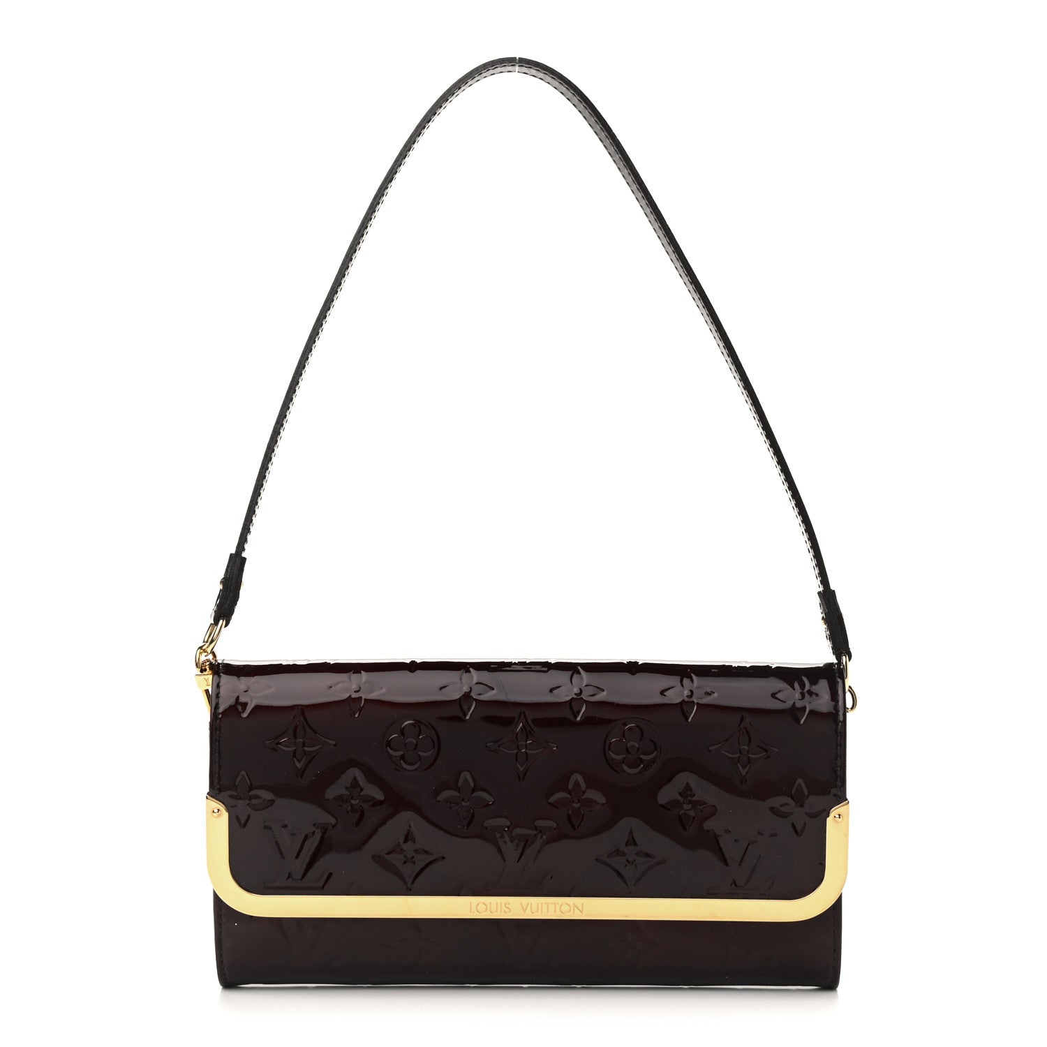 Louis Vuitton Vernis Rossmore MM Amarante 1 of 9