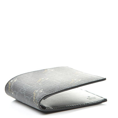 Gucci GG Supreme Monogram Tigers Wallet Black Multicolor 4 of 8