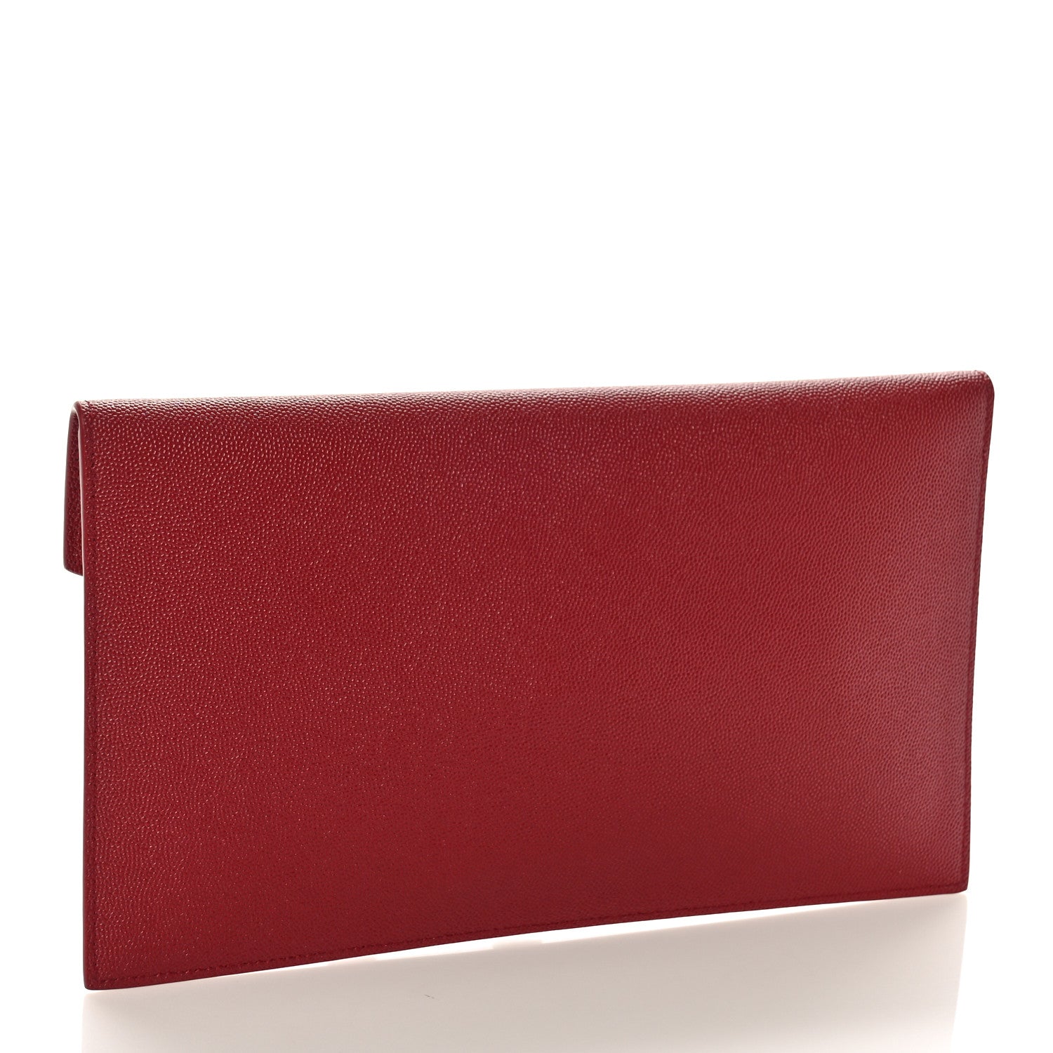 Saint Laurent Grain De Poudre Uptown Pouch Opyum Red 3 of 8