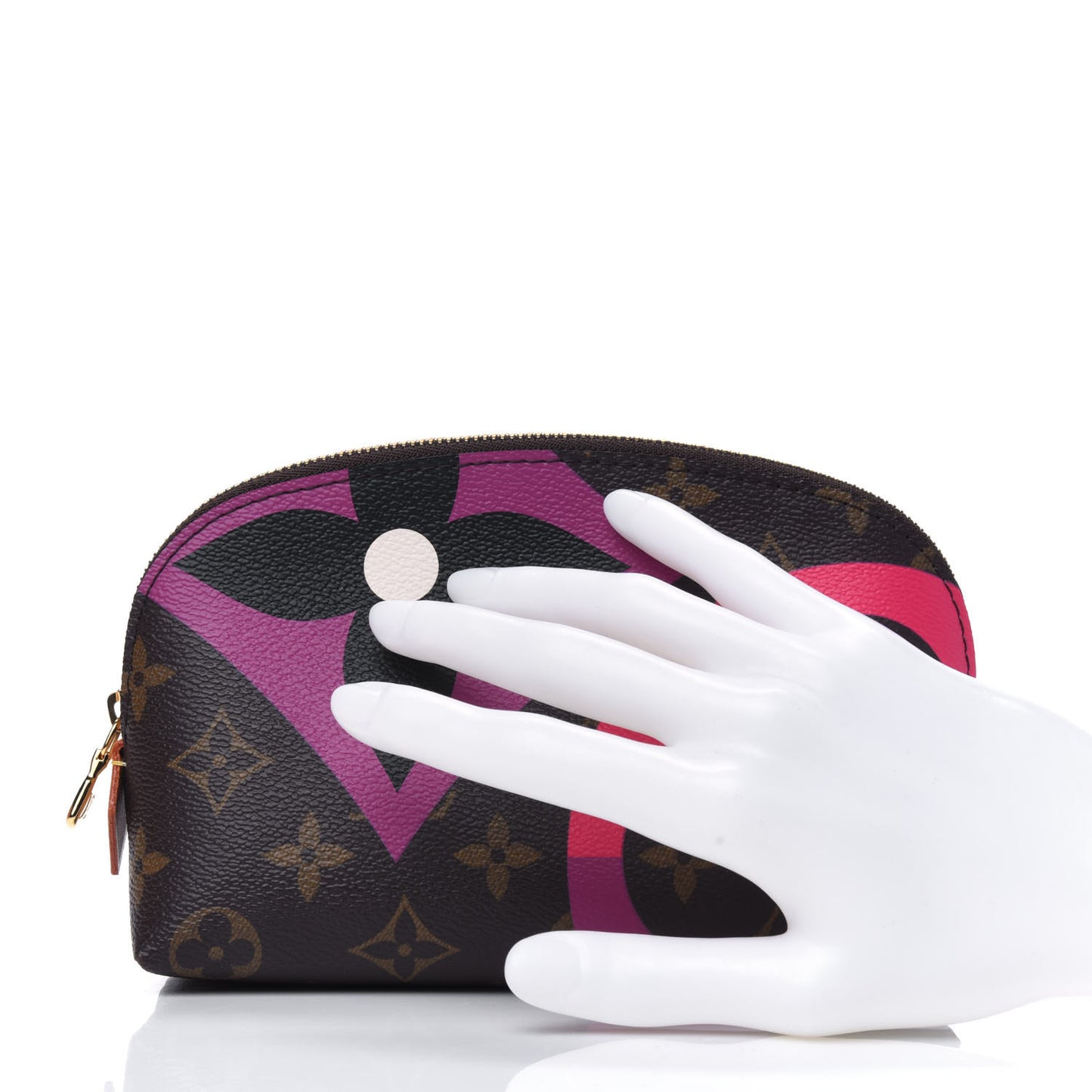Monogram Game On Cosmetic Pouch