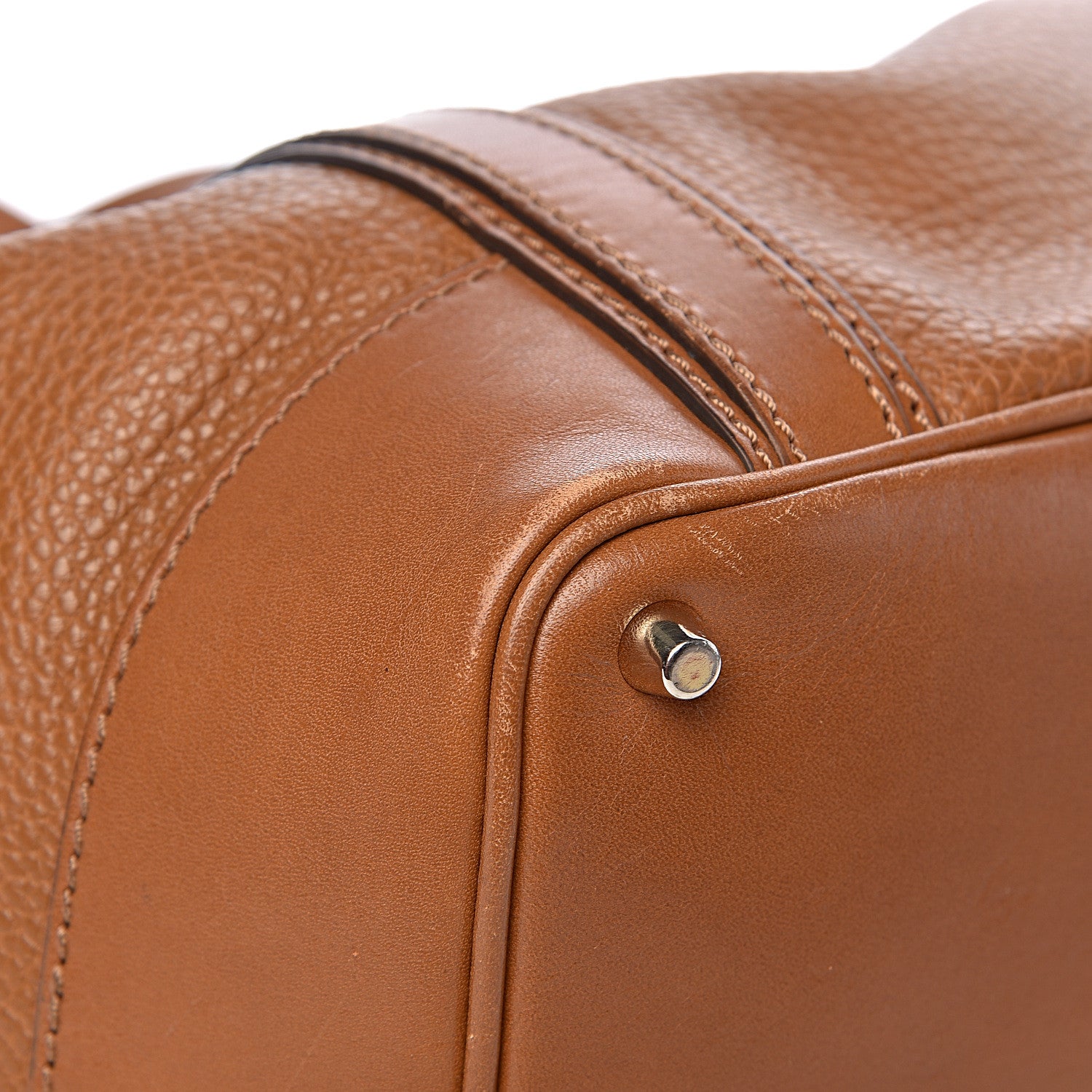 Burberry Grainy Calfskin Medium Golderton Tote Brown 13 of 17