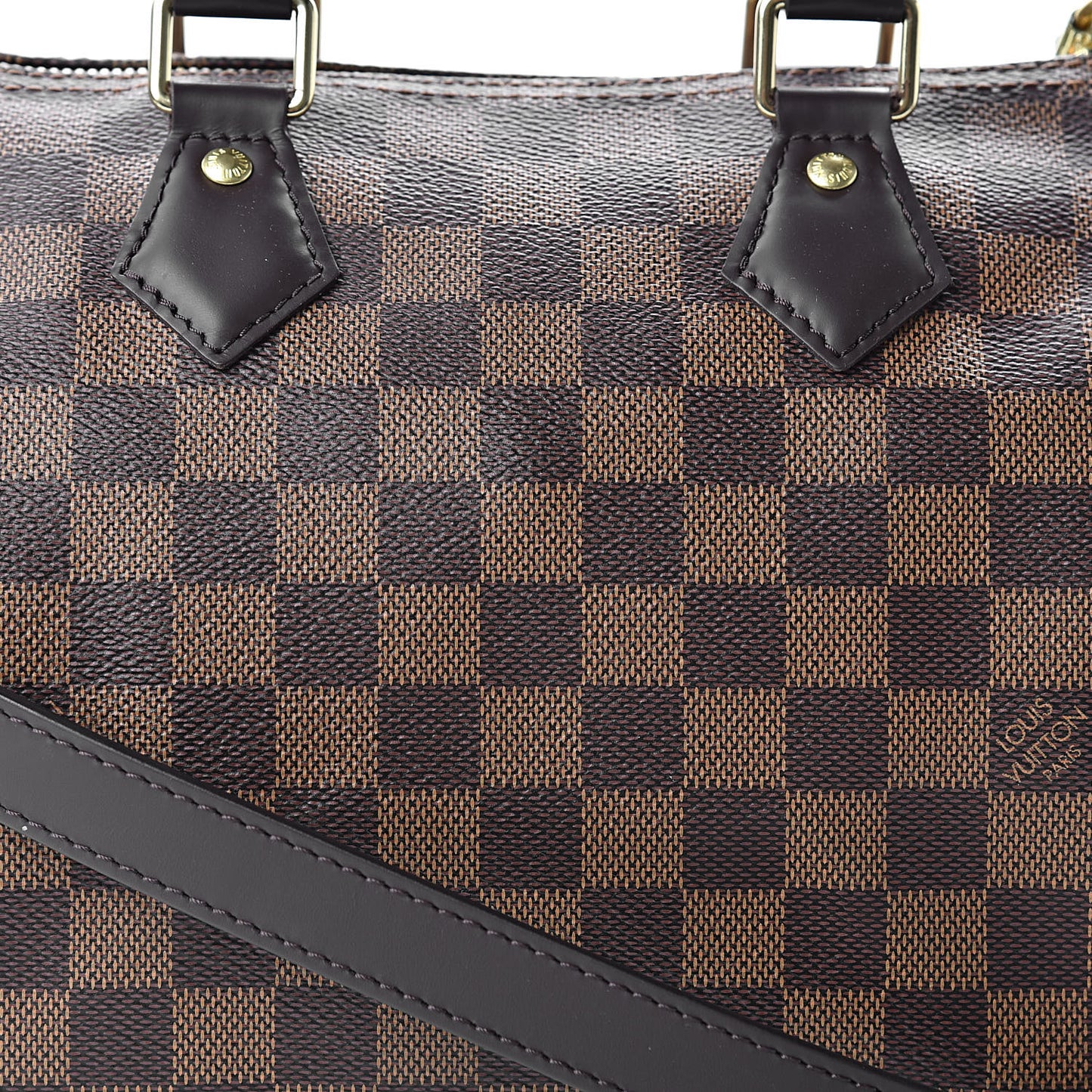 Damier Ebene Speedy Bandouliere 25